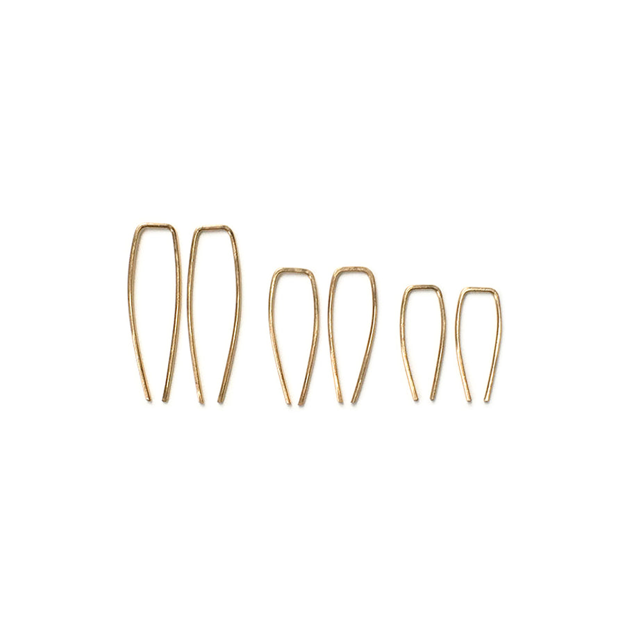 14k Gold Fill Pin Earrings