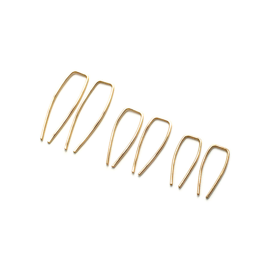 14k Gold Fill Pin Earrings