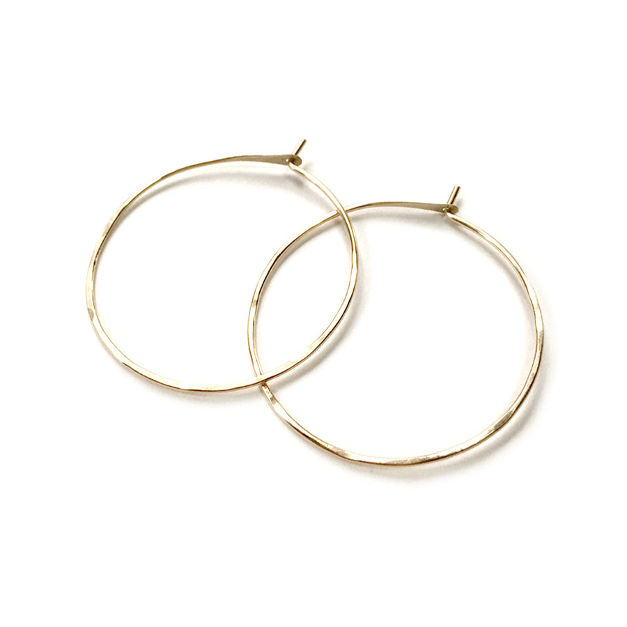 14k Gold-Fill Small Hoop Earrings